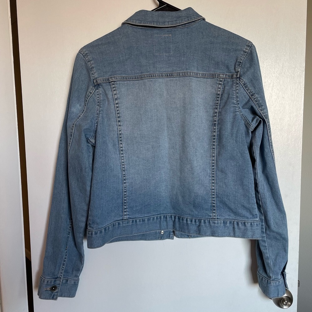 Vans Kids Button Down Jean Jacket - Size M - Picture 5 of 12